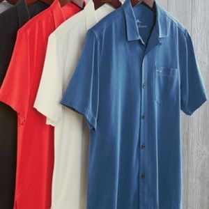 Short sleeve shirttommy bahama red  color